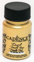 Cadence Cadence metalick akrylov barva  50 ml - bl zlato