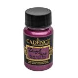 Cadence Cadence metalick barva na textil 50 ml - cyklamnov
