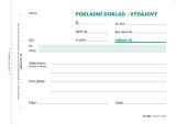 OPTYS Vdajov doklad jedn., s DPH, A6, 100 l., NCR