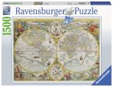 Ravensburger Puzzle Historick mapa 1500 dlk