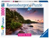 Ravensburger Puzzle Ostrov Praslin, Seychely/1000 dlk