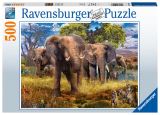 Ravensburger Puzzle Rodina slon 500 dlk