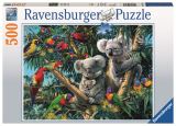 Ravensburger Puzzle Koaly na stromě 500 dílků