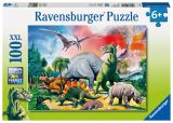 Ravensburger Puzzle Mezi dinosaury/100 dlk