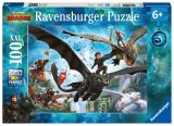 Ravensburger Puzzle ak vycviit draka 3/100 dlk