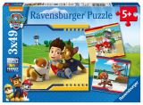 Ravensburger Puzzle Tlapkov Patrola: Chlupat hrdinov/3x49 dlk