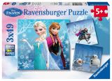 Ravensburger Puzzle Ledov krlovstv: dobrodrustv na snhu/3x49 dlk