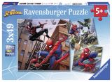 Ravensburger Puzzle Spiderman v akci/3x49 dlk