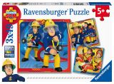 Ravensburger Puzzle Požárník Sam zachraňuje/3x49 dílků