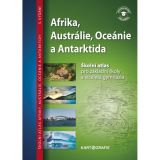 Kartografie Praha Afrika, Austrlie, Ocenie, Antarktida - koln atlas