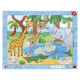 Dino Puzzle Zvtka v ZOO 40 dlk