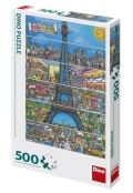 Dino Puzzle Eiffelova věž 500 dílků