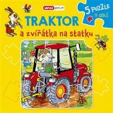 Infoa Knkov puzzle - Traktor a zvtka na statku