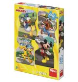 Dino Puzzle Mickey ve mst 4x54 dlk