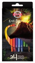 KOH-I-NOOR HARDTMUTH Koh-i-noor pastelky Dino, koln 24 ks