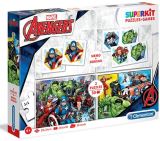 CLEMENTONI Clementoni Puzzle Superkit Avengers 4 v 1