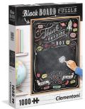 CLEMENTONI Clementoni Puzzle Black Board Thin Outside / 1000 dlk