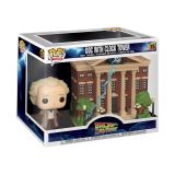 Funko Funko POP Town: BTTF S4 - Doc w/Clock Tower