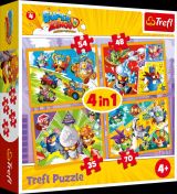 TREFL Puzzle: Super Zings 4v1 (35,48,54,70 dlk)