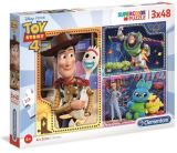 CLEMENTONI Puzzle Supercolor Toy Story 4/3x48 dlk