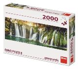 Dino Puzzle Plitvick vodopdy 2000 dlk panoramic