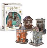CubicFun Harry Potter 3D puzzle Pn ulice  4v1 - 181 dlk