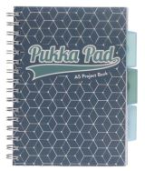 Pukka Pad Pukka Pad Projektov blok Glee A5, papr 80g, 100 list, tmav modr