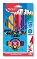 Maped Maped - Bezdev pastelky ColorPeps Strong Jumbo 12 ks