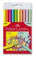Faber-Castell Faber - Castell Fixy Grip - Neon + Pastel 10 ks
