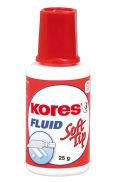 Kores Kores Opravn lak Fluid Soft tip 25 g s houbikou