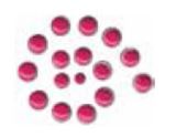Cadence Cadence Tekuté perly - fuchsiová 25 ml