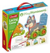 Quercetti Lacing Game lacing animals & wheels - nrovac zvtka s koleky