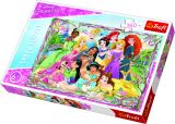 TREFL Puzzle Disney princezny: Setkn princezen/260 dlk