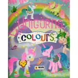 Sun Unicorns - colours - lila