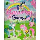 Sun Unicorns - colours - zelen