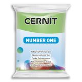 Cernit CERNIT NUMBER ONE 56g jarn zelen