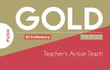 kolektiv autor Gold B1 Preliminary New Edition Teachers ActiveTeach USB