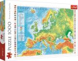 TREFL Puzzle: Mapa Evropy 1000 dlk