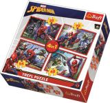 TREFL Puzzle: Spiderman: V pavou sti 4v1 (35,48,54,70 dlk)