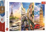 TREFL Puzzle: Vlet po Evrop 4000 dlk