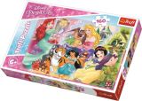 TREFL Puzzle: Disney princezny 160 dlk