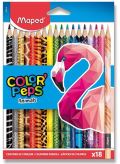 Maped Maped - Pastelky ColorPeps Animals 18 ks