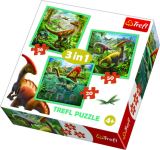 TREFL Puzzle Neobyejn svt dinosaur 3v1 (20,36,50 dlk)