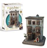 CubicFun Harry Potter 3D puzzle Pn ulice Ollivanderv obchod s hlkami - 88 dlk