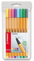 Stabilo STABILO point liner 88 8 ks sada "Pastel"