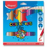 Maped Maped - Pastelky trojhrann Color Peps 24 ks