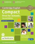 Cambridge University Press Compact First for Schools Students Book without Answers with CD-ROM with Testbank