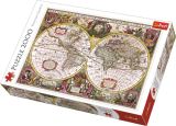 TREFL Puzzle: Historick mapa svta r. 1630, 2000 dlk