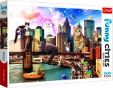 TREFL Puzzle Legran msta: Koky v New Yorku/1000 dlk