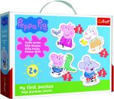 TREFL Baby puzzle Prastko Peppa 4v1 (3,4,5,6 dlk)